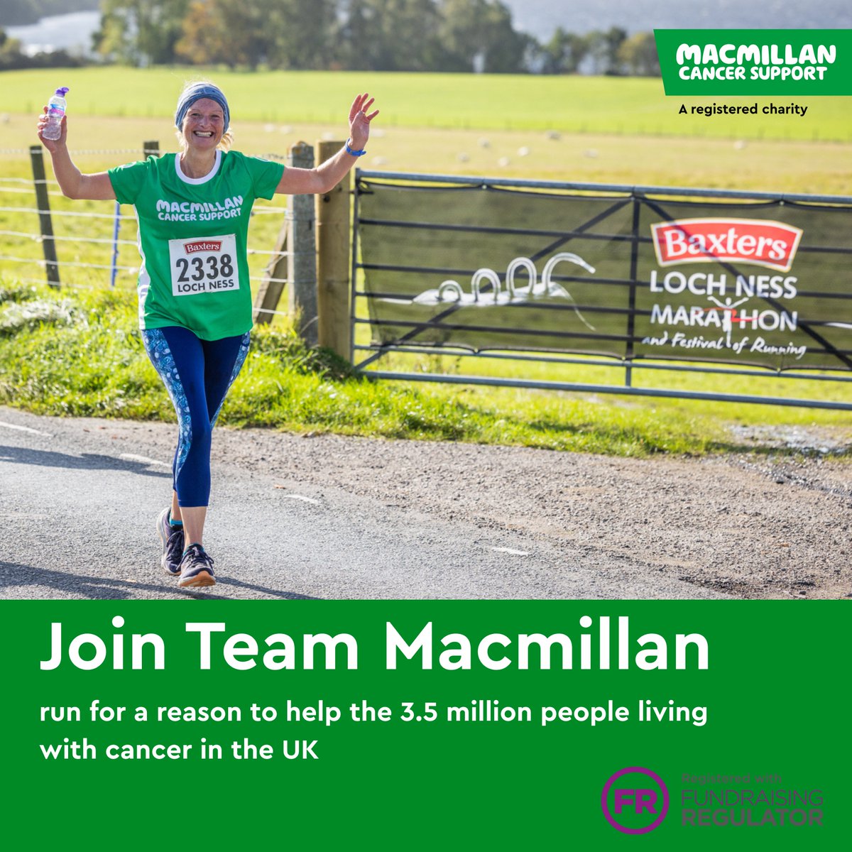 Loch Ness Marathon (@nessmarathon) on Twitter photo Secure your place in the Baxters Loch Ness Marathon 2025 with <a href="/macmillancancer/">Macmillan Cancer Support</a>!💚
You’ll get a free running top, training & fundraising support, a post-run sports massage, goody bag, snacks, & the loudest cheers on the course!
Sign up for #TeamMacmillan👉macmillan.org.uk/fundraise/char… Secure your place in the Baxters Loch Ness Marathon 2025 with <a href="/macmillancancer/">Macmillan Cancer Support</a>!💚
You’ll get a free running top, training & fundraising support, a post-run sports massage, goody bag, snacks, & the loudest cheers on the course!
Sign up for #TeamMacmillan👉macmillan.org.uk/fundraise/char…