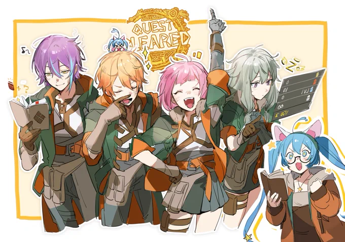 【お仕事】 ワンダーランズ×ショウタイム × 『モンスターハンターワイルズ』 告知用イラストを担当させていただきました! ※こちらはFAです