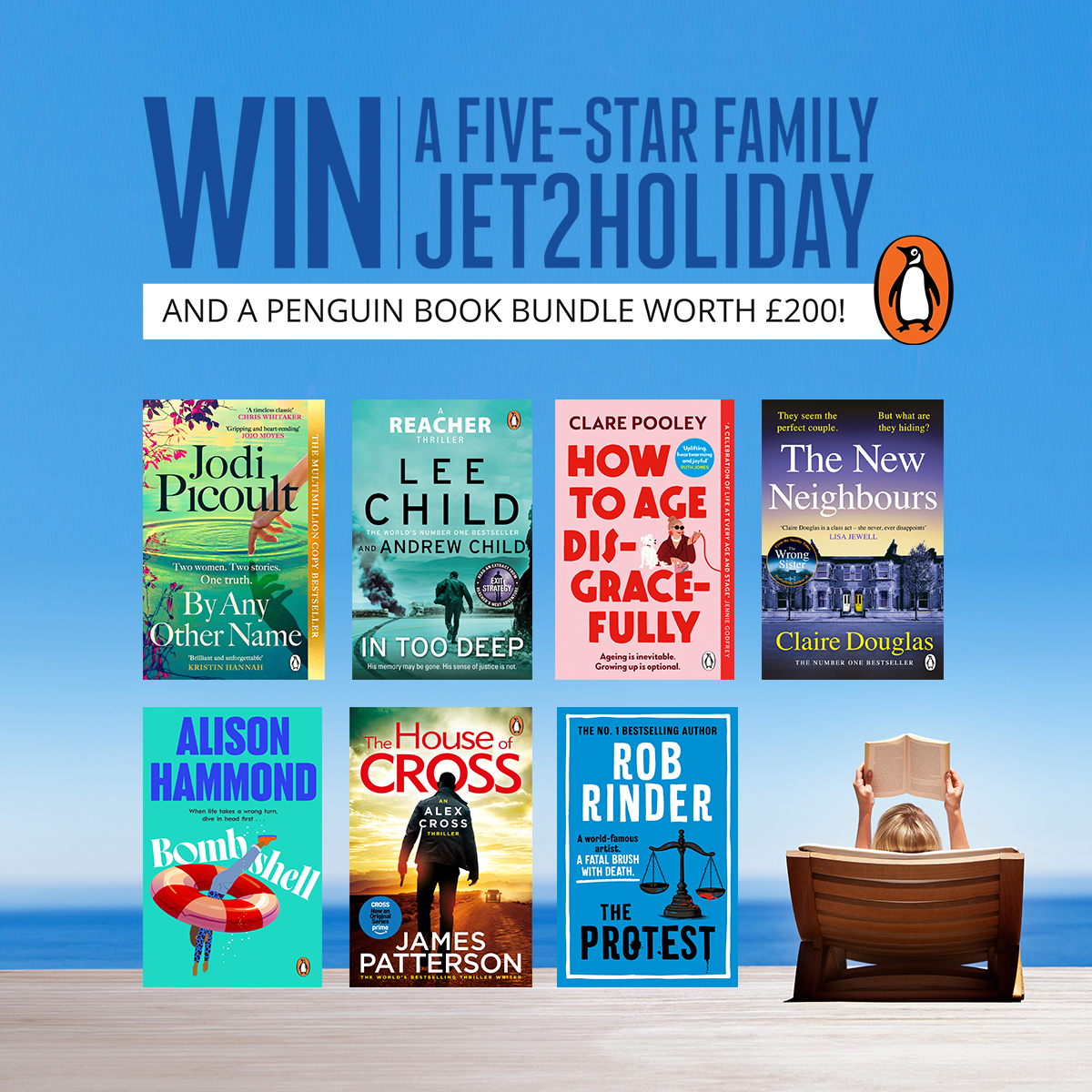Transworld Books (@transworldbooks) on Twitter photo Exciting news! Penguin Books and <a href="/jet2tweets/">Jet2tweets</a> have teamed up to offer you the chance to win a 5 star family holiday this summer, plus a fantastic bundle of Penguin books worth £200.
If you fancy your chances, check out the below.
Enter Here: penguin.co.uk/.../art.../jet… Exciting news! Penguin Books and <a href="/jet2tweets/">Jet2tweets</a> have teamed up to offer you the chance to win a 5 star family holiday this summer, plus a fantastic bundle of Penguin books worth £200.
If you fancy your chances, check out the below.
Enter Here: penguin.co.uk/.../art.../jet…