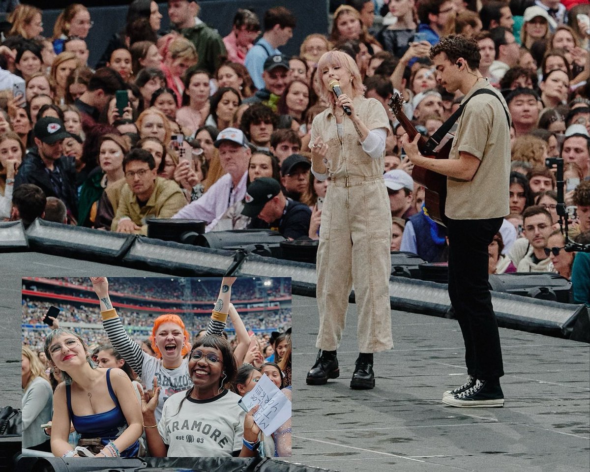 one year ago today, paramore played in Lyon, France opening The Eras Tour ! (2024)