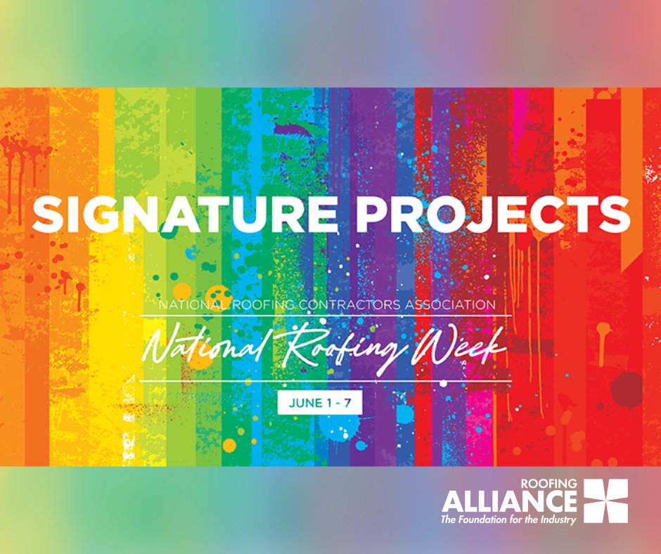 AllianceNRCA's tweet image. Monday is Signature Projects Day— share standout residential or commercial projects that represent your company’s best work for National Roofing Week!  

Don’t forget to use the hashtag #NationalRoofingWeek and tag the Roofing Alliance!

#NationalRoofingWeek #SignatureProjects