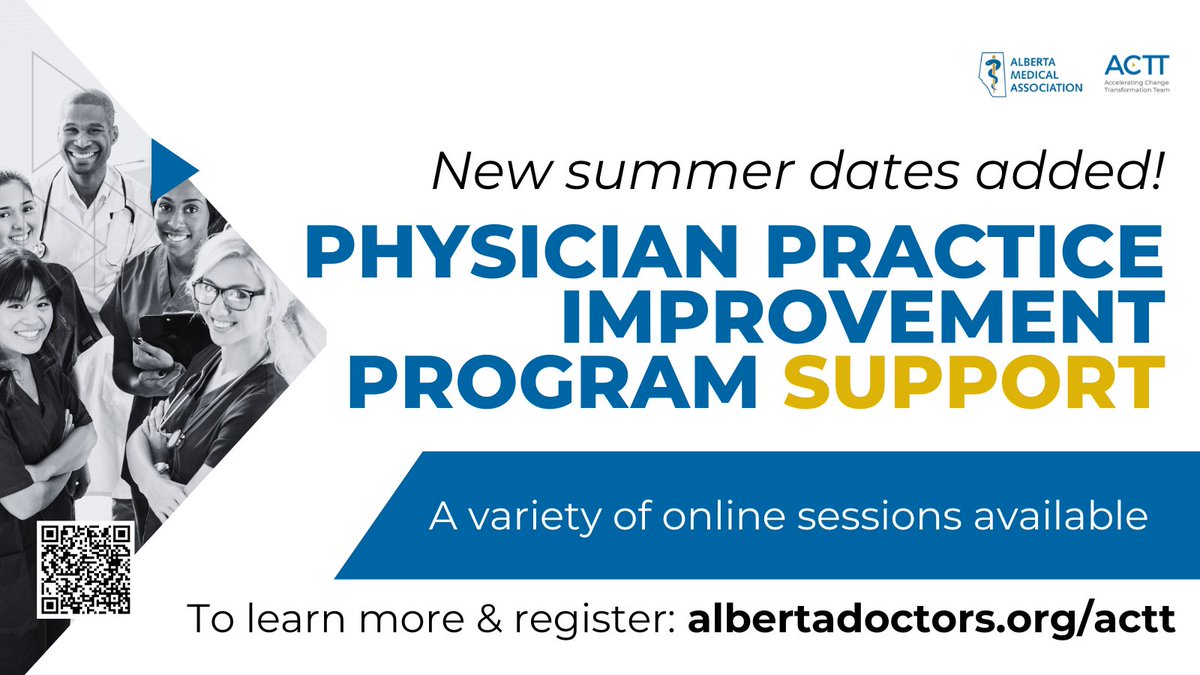 Just added! More PPIP Support webinars over the summer. From privacy to virtual care, the sessions cover a variety of topics and help Alberta-based physicians complete College of Physicians and Surgeons of Alberta (CPSA) mandated activities. Learn more: albertadoctors.org/news/webinars-…