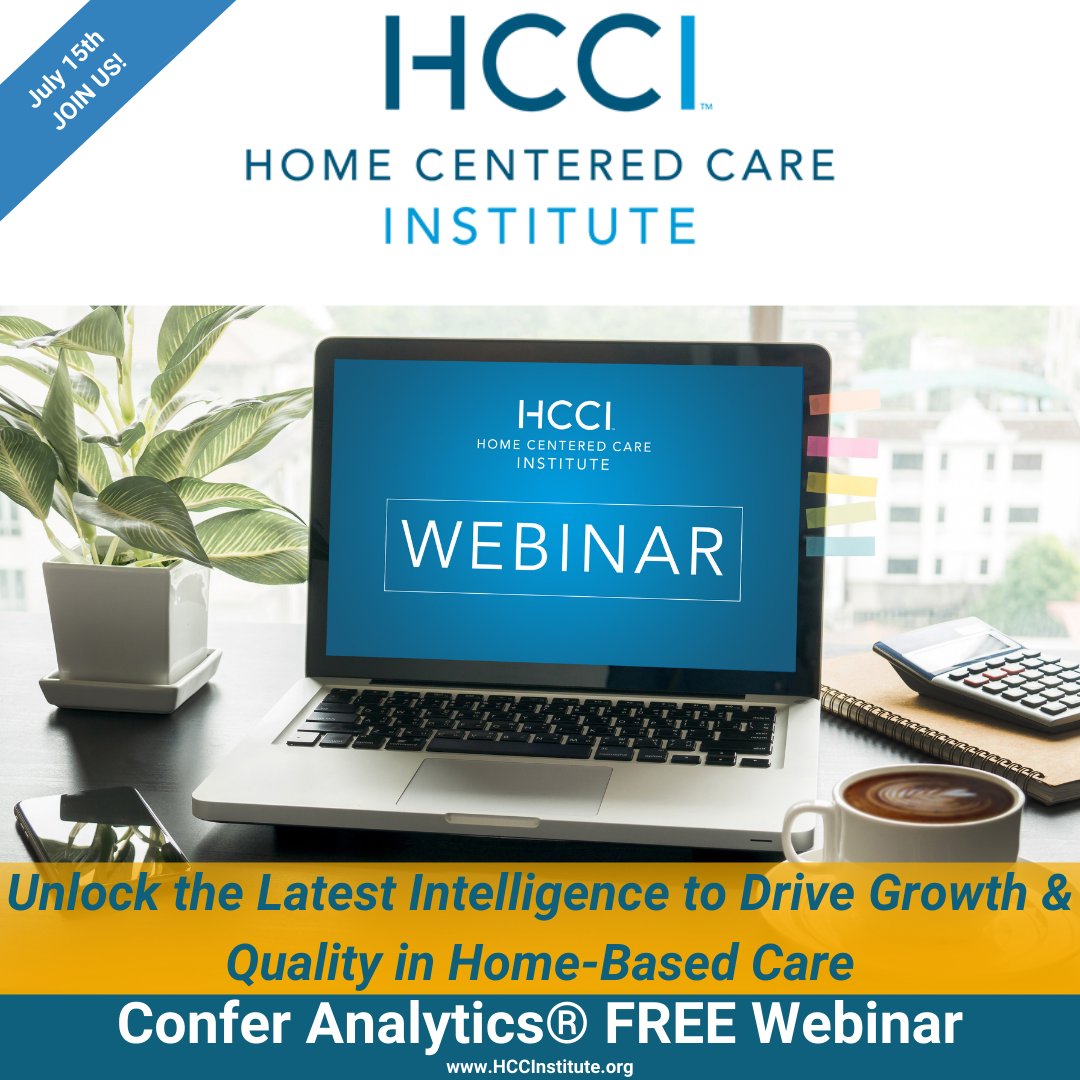 July 15 join our FREE Confer Analytics #webinar 💻  #HealthCareAnalytics 
Perfect for:
🏠 #HomeBasedCare providers 🏥 Hospital at Home innovators 
🤝 ACOs &amp; #ValueBasedCare 🌿 #Palliative &amp; #Hospice care teams 
🧠 #Healthcare consultants 👉 Register now: hccinstitute.org/get-involved/u…