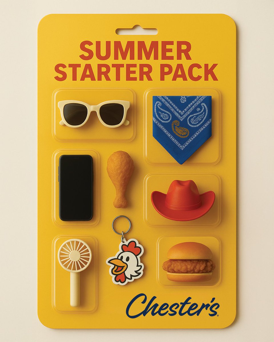 Start your summer off the right way: with a little bit of sun and a whole lot of Chester’s! ☀️🍗