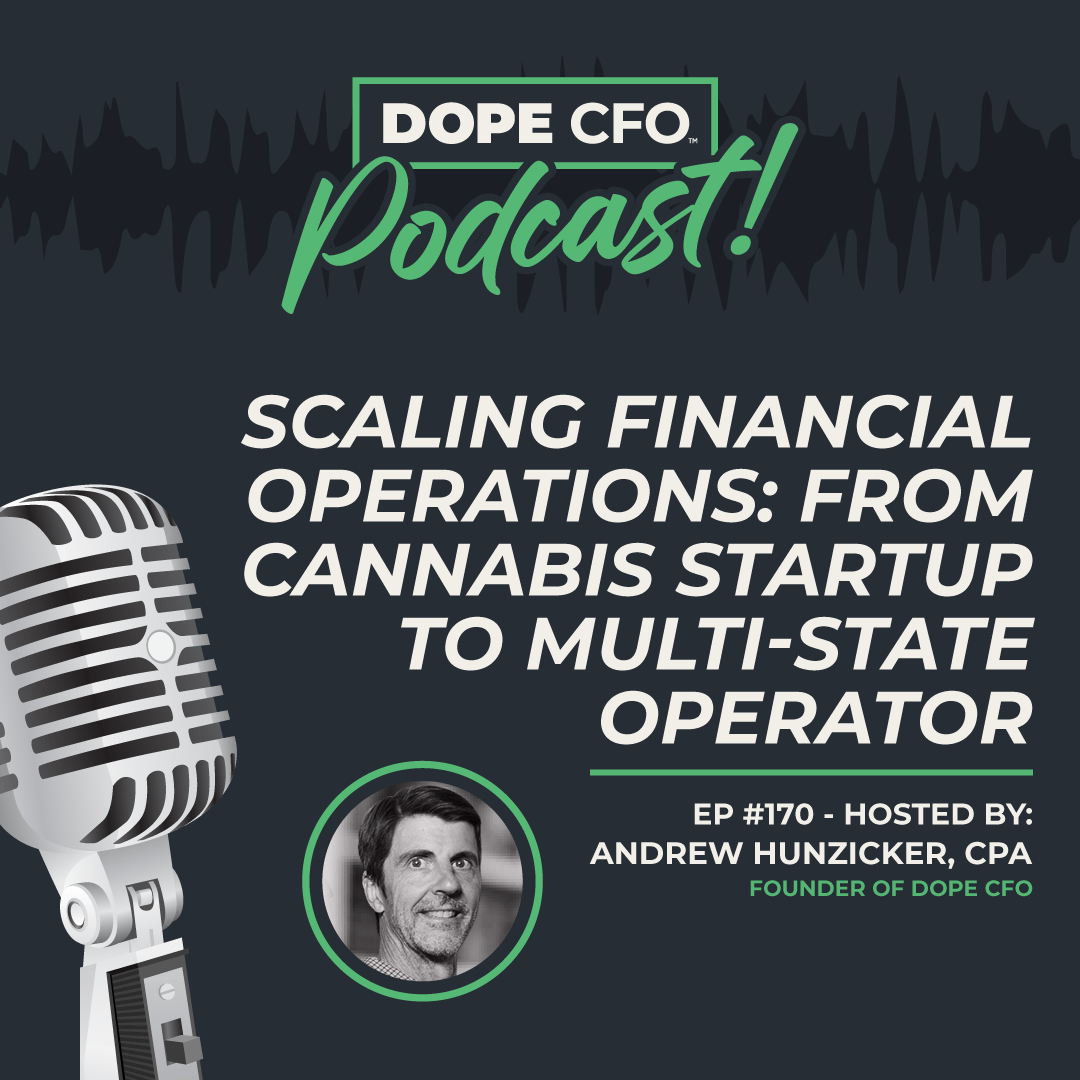🚨 Scaling your Cannabis business? Outgrowing your financial systems can be costly.

🎙️ Andrew Hunzicker, CPA, shares how to upgrade operations, stay compliant, and avoid mistakes as you expand.

Listen: hubs.ly/Q03q2zby0

#DOPECFO #CannabisAccounting