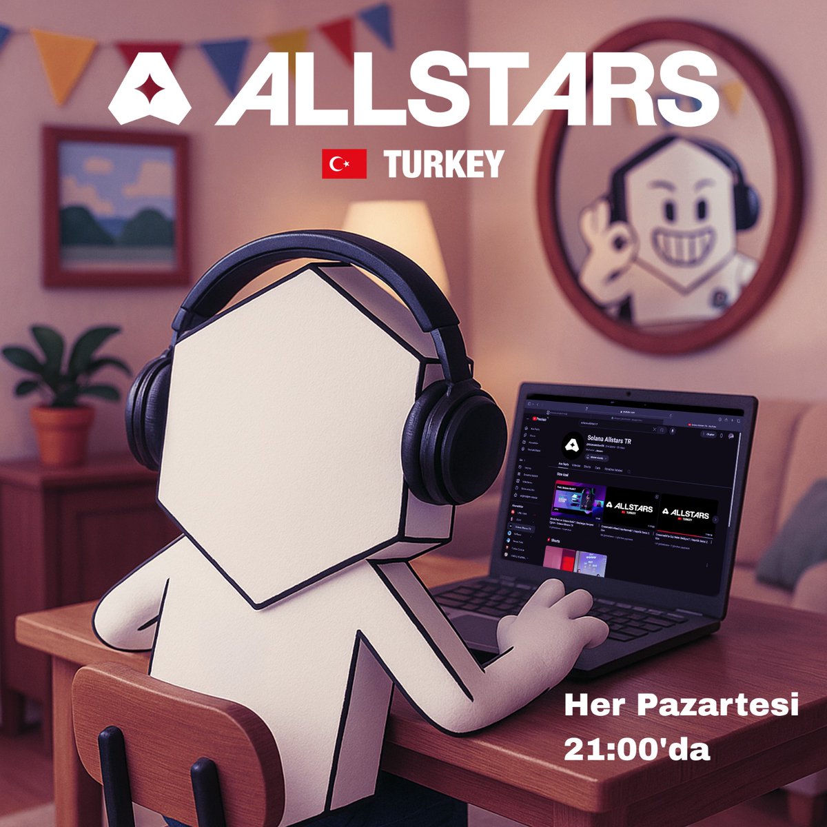 allstarsTR's tweet photo. Siz istediniz, biz hazırladık!
Allstars Academy Türkiye’nin yepyeni yayın serisi bugün başlıyor! 🎉

📌 İlk yayında:
🧩 Blockchain 101

Web3’e ilk adımınızı bizimle atmış ya da atmak istiyorsanız, bu yayın tam size göre!
İster yepyeni bir katılımcı olun, ister eski bir dost — temel bilgilerden nostaljik anlara kadar her şey bu yayında.

⏰ Saat: 21:00
https://t.co/51S2LV0ek4