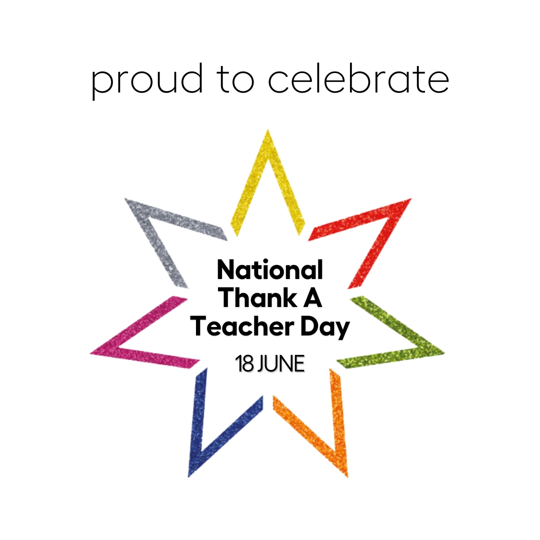 National Thank a Teacher Day - 18th June 2025
We’re proud to celebrate the staff who make a difference everyday in our school community.
If you or your child would like to recognise a teacher, support staff member, or team, you can send a free e-card here: tinyurl.com/yt4k9bk2