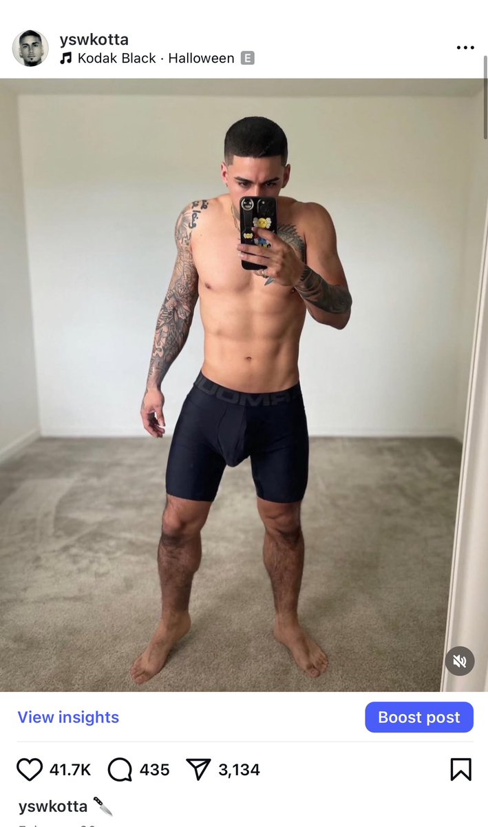 Ain’t never had to post my dick for some likes 

instagram.com/p/DGTdtBWS84u/…