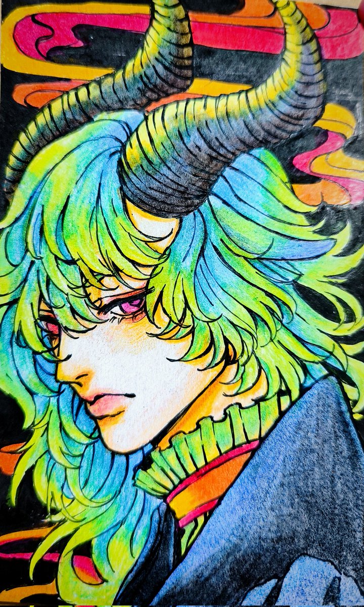 yushi0582's tweet photo. 少し前の落書き塗りきった🙌✨ https://t.co/UNJGPeusjy