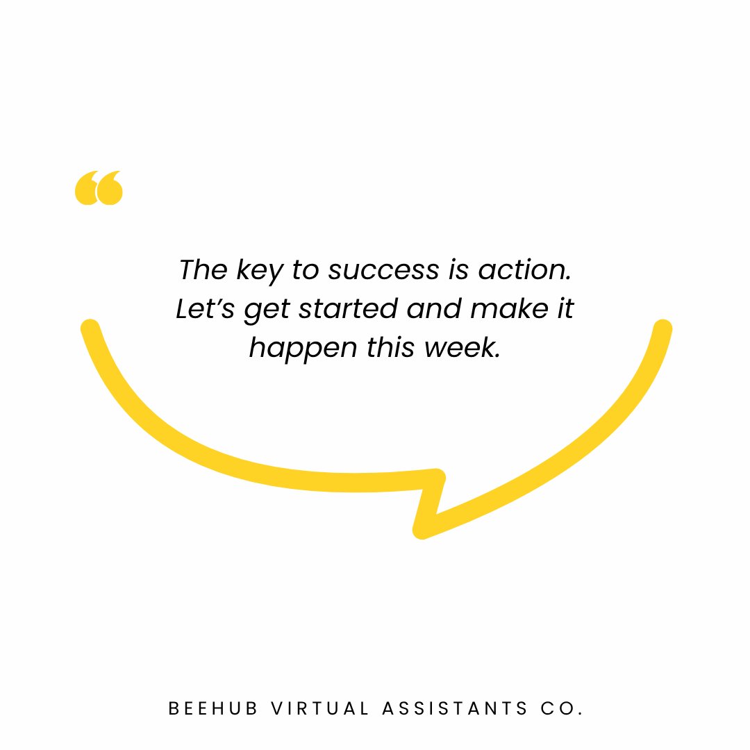 beehubvas's tweet photo. 🌟 Motivational Monday 🌟

"The key to success is action. Let’s get started and make it happen this week." 💪✨

No more waiting; just doing. One step at a time, one task at a time. Let’s go! 🚀

#MotivationalMonday #TakeAction #BeeHubVAs #StartStrong #VirtualSuccess https://t.co/XO6hfakF75