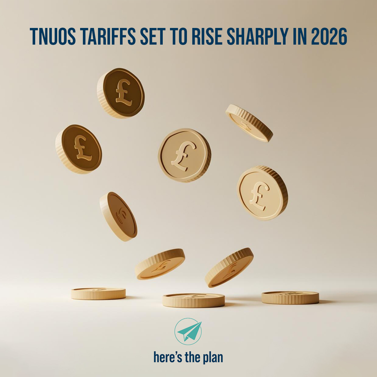 A couple of weeks ago, we looked at how rising TNUoS tariffs could affect UK renewables.

Now, NESO’s draft release gives more detail, with rises forecast by 2026–27.

👉 Read more: zurl.co/gWZSp

#TNUoS #UKEnergy #HeresThePlan