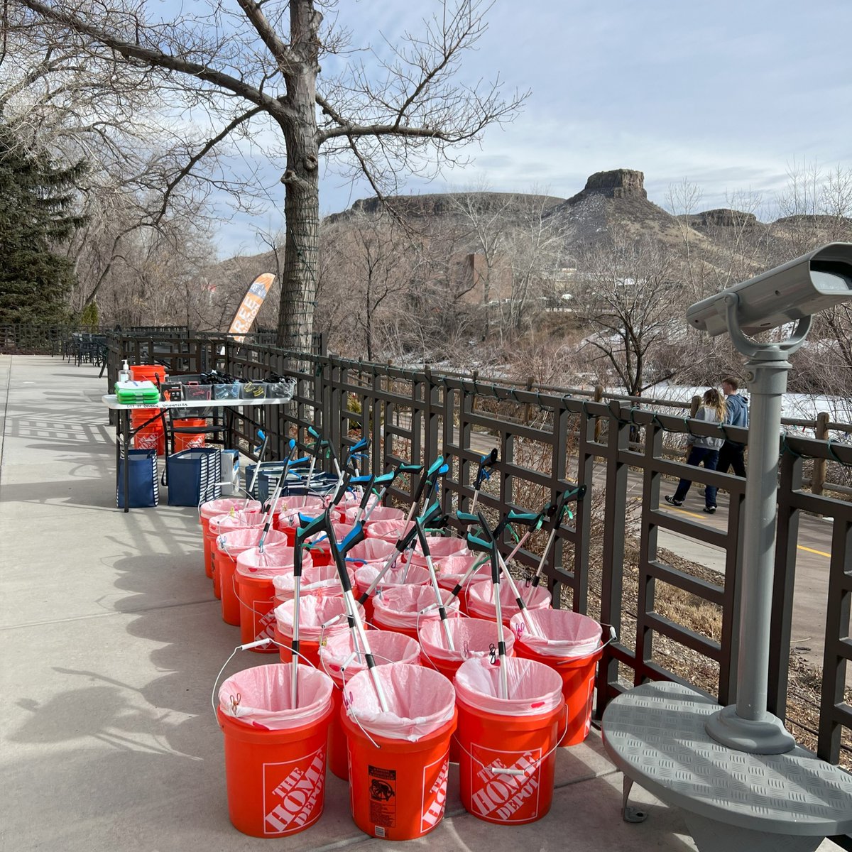 It's the first creek cleanup day! Join us this morning at 7:00 a.m. on the Golden History Museum patio. We have the supplies; just show up! Reminder that children need to be accompanied by an adult. See you out there!