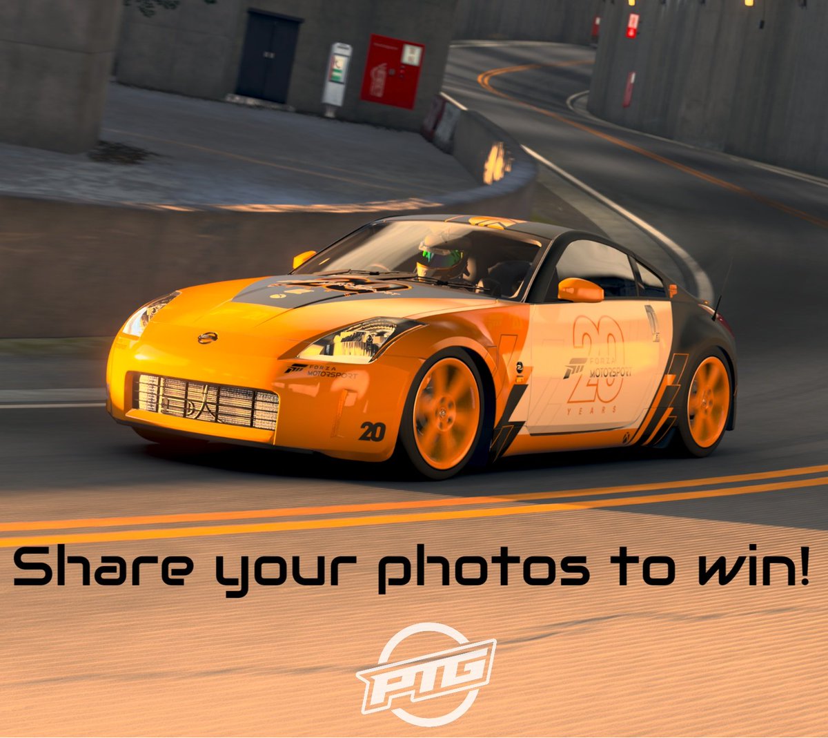 We love to see community photos, so we're giving away 3 x codes for the @forzamotorsport Racing Heroes Car Pack so that we get to see yours!

Share your photos of the 350Z 20th Anniversary livery on our discord to win!

discord.gg/Qkty8mJ8

Closing date: 10th June
