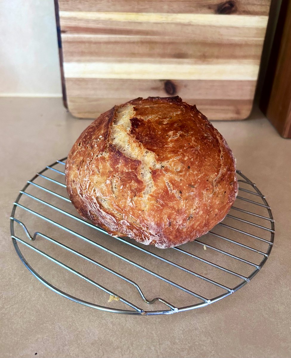 Fresh baked bread for the week.