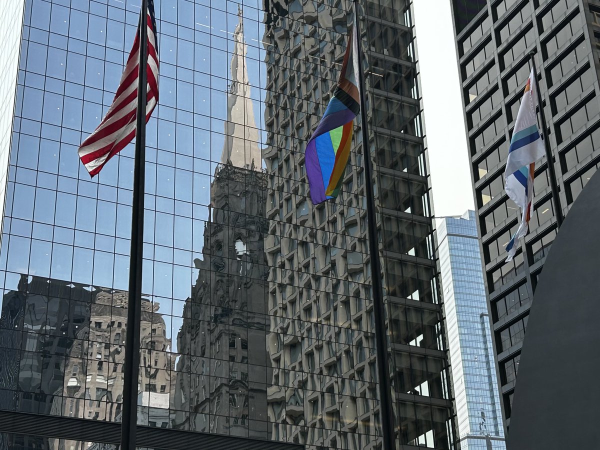Craig Dellimore (@craigdellimore) on Twitter photo The Pride flag flies over Chicago’s Daley Plaza on this first Monday of Pride Month. <a href="/WBBMNewsradio/">WBBM Newsradio</a> The Pride flag flies over Chicago’s Daley Plaza on this first Monday of Pride Month. <a href="/WBBMNewsradio/">WBBM Newsradio</a>