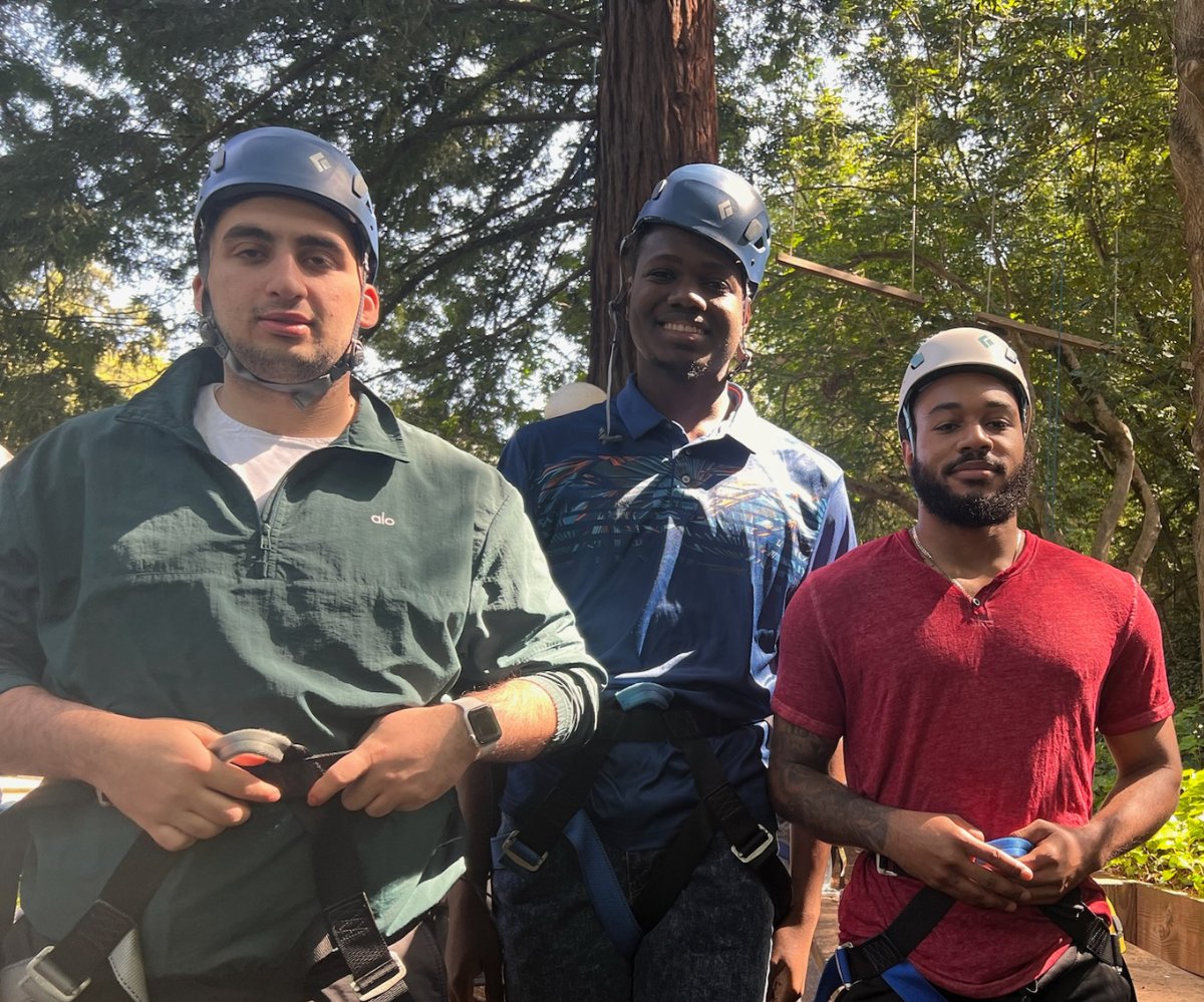 SutardjaCenter's tweet image. Earlier this semester, SCET’s Applied Resilience class took on the ropes course with Berkeley Adventures @berkeleyrecwell 🧗—stepping out of comfort zones to build resilience, mindset, and teamwork!
hubs.li/Q03q5XJC0
#resilience #berkeleyinnovation #ucberkeley #scet