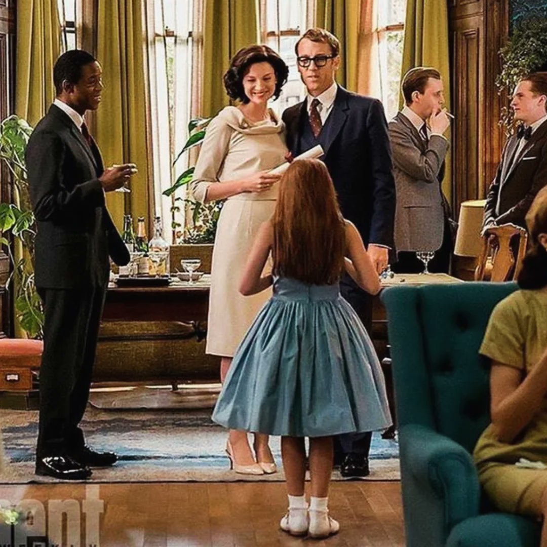 point_blank1959's tweet photo. Claire's graduation party- ruined by Frank eventually. Joe Abernathy tried to make up for it. 🤩🥰🤗 - Entertainment Weekly @marthaosborne19 @kaybecker1938 @Pinterest #CaitrionaBalfe #tobiasmenzies #wiljohnson #gemmafray #OLS3 https://t.co/We6daP8xCs