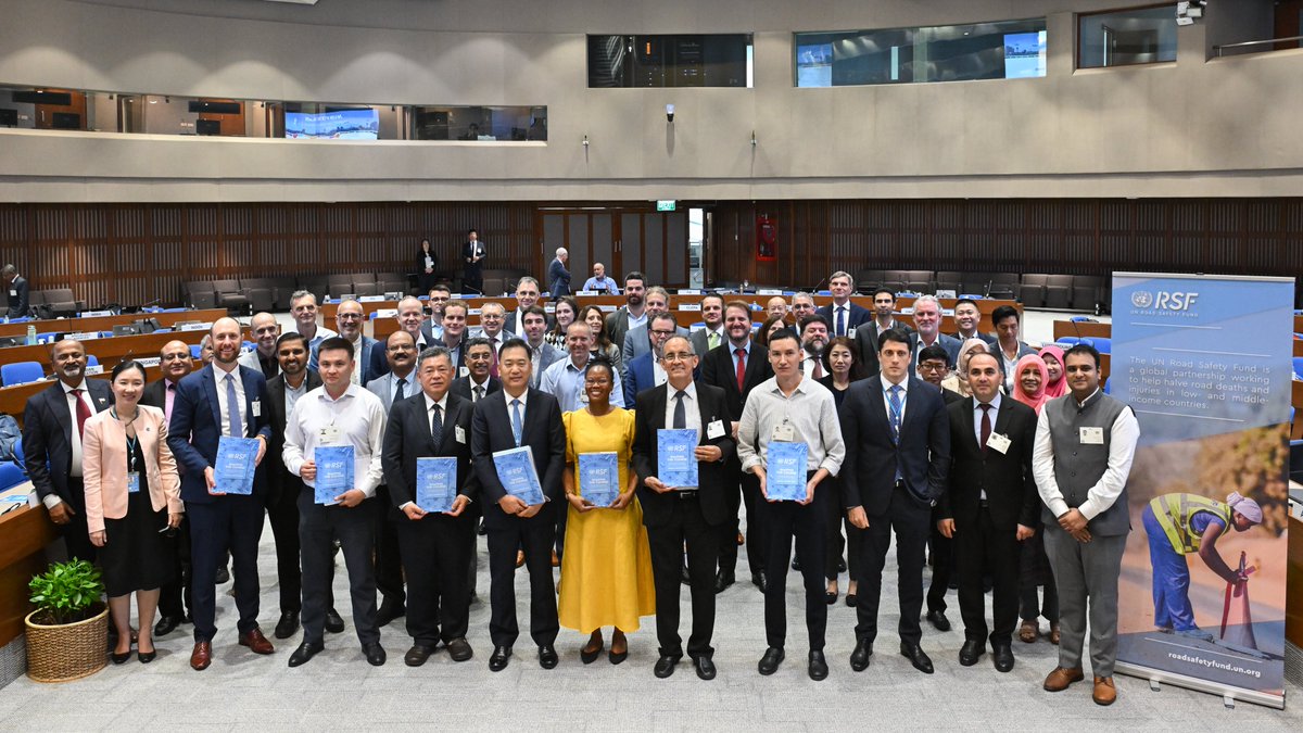 UN_RSF's tweet image. Just launched: The @UN_RSF 2024 Annual Report!
Unveiled at #RoadSafetyWeek in Bangkok, the report highlights how countries are tackling traffic deaths with bold, systemic action.
Thanks to our implementing partners&donors for making this progress possible: roadsafetyfund.un.org/resources/2024…