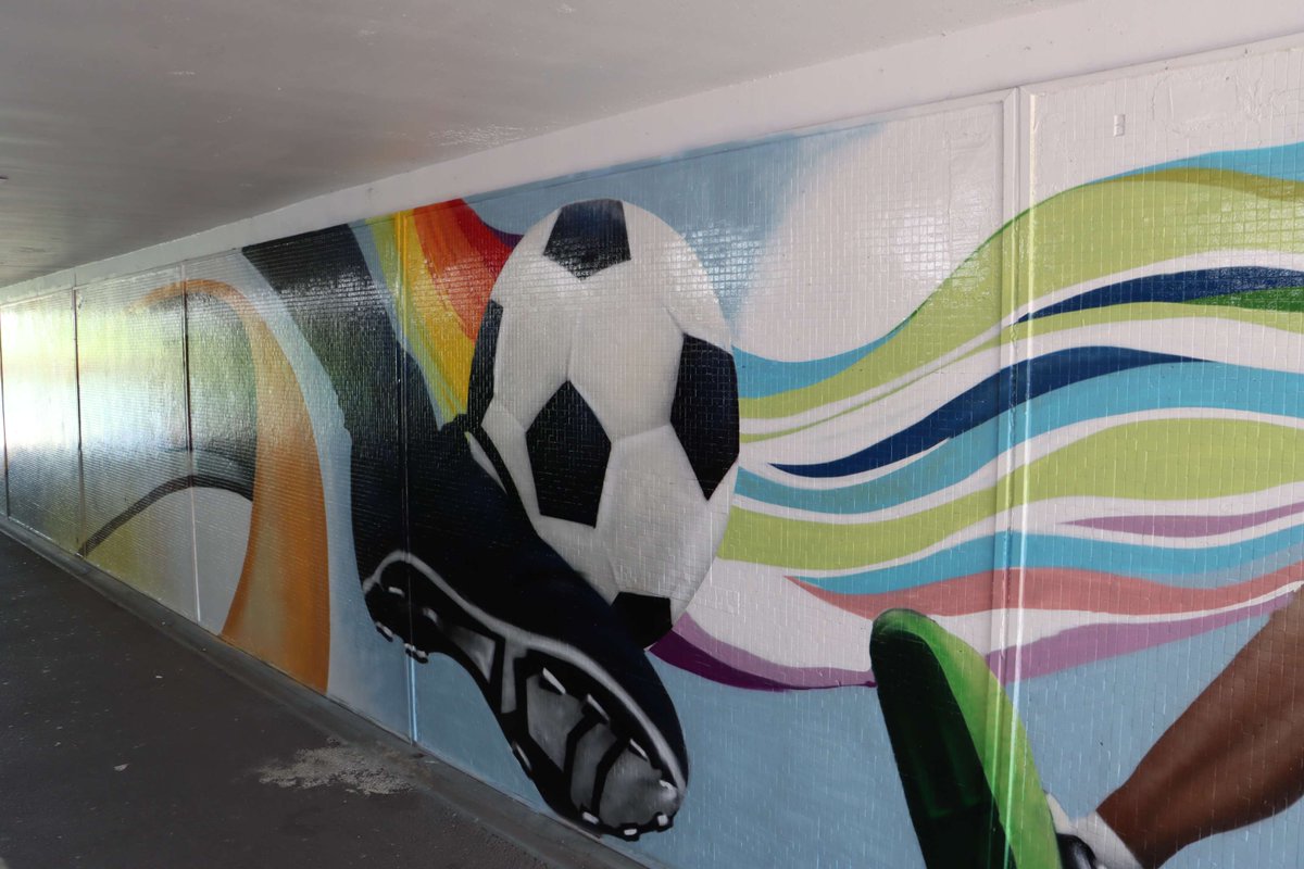 Have you had a chance to see the new underpass murals in Waltham Cross yet? Which is your favourite? 👨‍🎨🖌️

Learn more about the street art transformation here: ow.ly/iwqx50W2mJU
