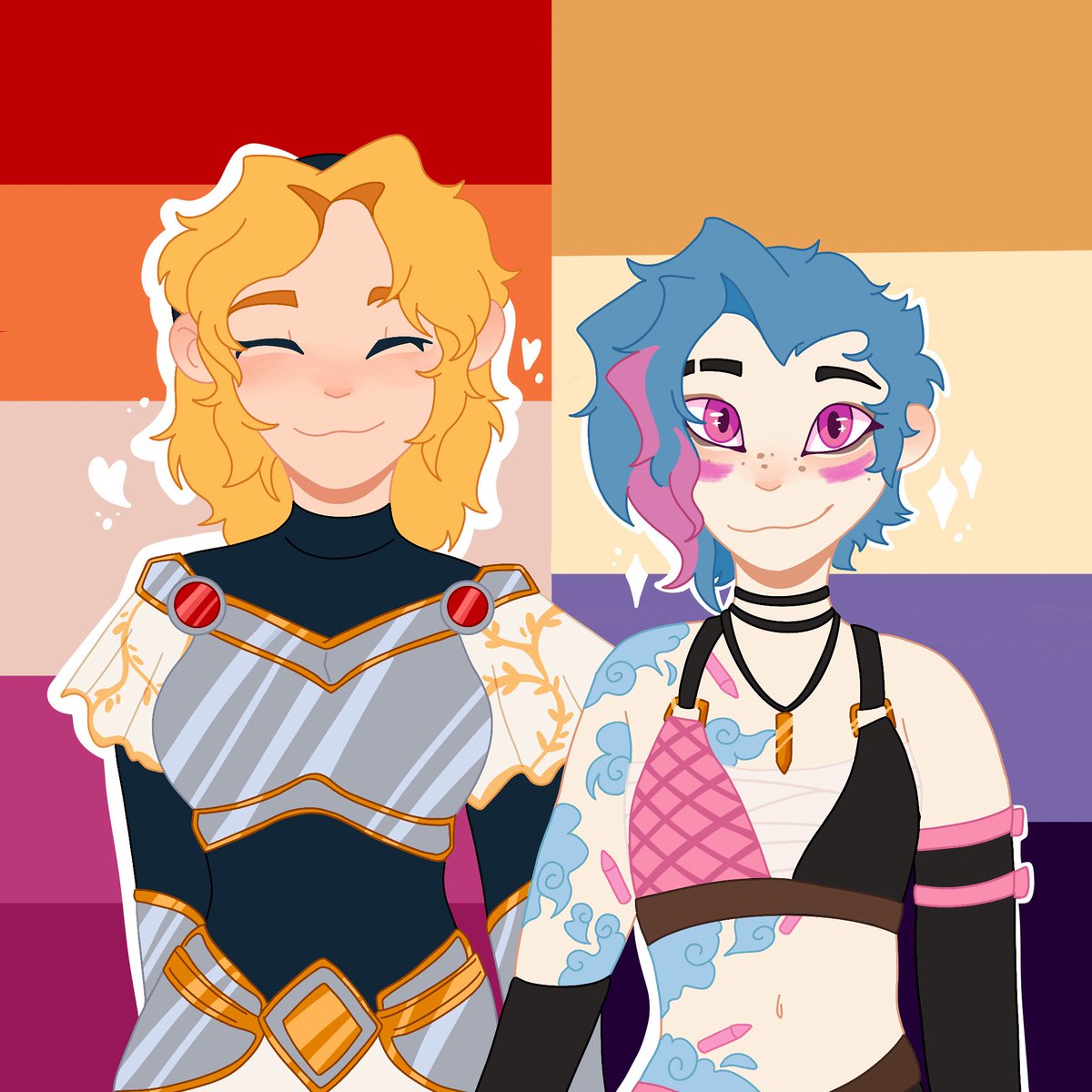 milonkainen's tweet image. Happy pride month!! #lightcannon