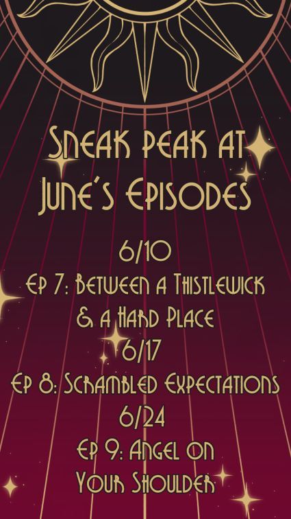 DoMTOfficial's tweet photo. Hello travelers & happy Pride Month!!! Here's a sneak peak at our upcoming episodes! Tune in now to get caught up!
#ttrpg #ttrpgrising #dnd5e #tabletoprpg #dnd #dungeonsanddragons #tabletopgames #ttrpgpodcast #domt #deckofmanytales #dndactualplay #dndpodcast #dndcommunity https://t.co/uLnwGLfhZD