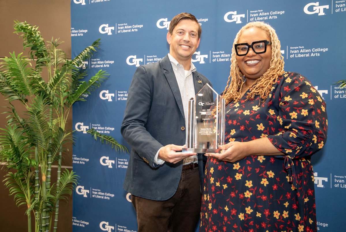 Congratulations to Susana Morris, Faculty Excellence in Research recipient. A prolific researcher and black feminist cultural critic, her influence is felt across multiple readerships. Her work celebrates Afrofuturism, African American Literature, and other themes