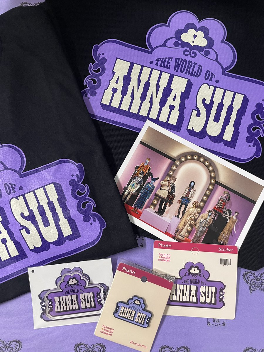 Bringing Phoenix Art Museum's The World of Anna Sui to you! Shop exclusive merchandise from the exhibition gift shop - now available on annasui.com @PhxArt #TheWorldOfAnnaSui