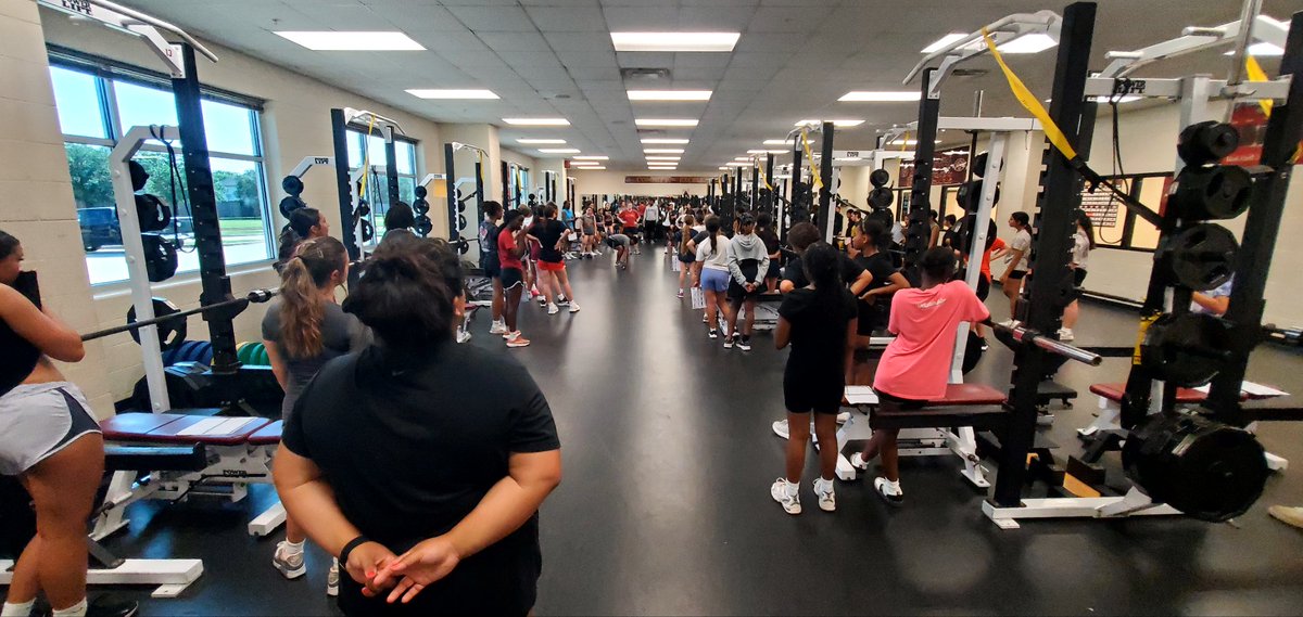 Saginaw Track & Field/Cross Country (@saginawtfxc) on Twitter photo FULL HOUSE for the 1st day of strength and conditioning. No one should be sitting at home if they can get here Mon-Thu from 9-10:30am. Winners work year round, not just during the season!
High school and middle school girl athletes getting better!
<a href="/emsisdathletics/">EMS ISD Athletics</a> <a href="/saginawhstx/">Saginaw High School</a> FULL HOUSE for the 1st day of strength and conditioning. No one should be sitting at home if they can get here Mon-Thu from 9-10:30am. Winners work year round, not just during the season!
High school and middle school girl athletes getting better!
<a href="/emsisdathletics/">EMS ISD Athletics</a> <a href="/saginawhstx/">Saginaw High School</a>