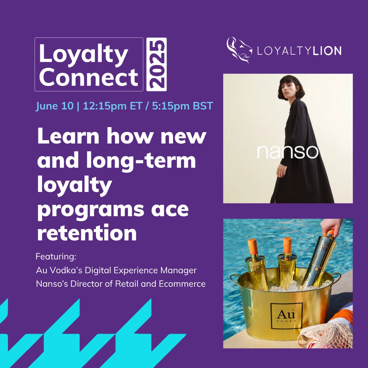 How are brands powering loyalty results from Day 1? 🥇

Apparel retailer Nanso and <a href="/AuVodka/">Au Vodka</a> share answers at Loyalty Connect on June 10. 

At 1 and 3 years old, their programs are different ages but each powers incredible revenue growth.

Join them here: hubs.la/Q03q9tKq0