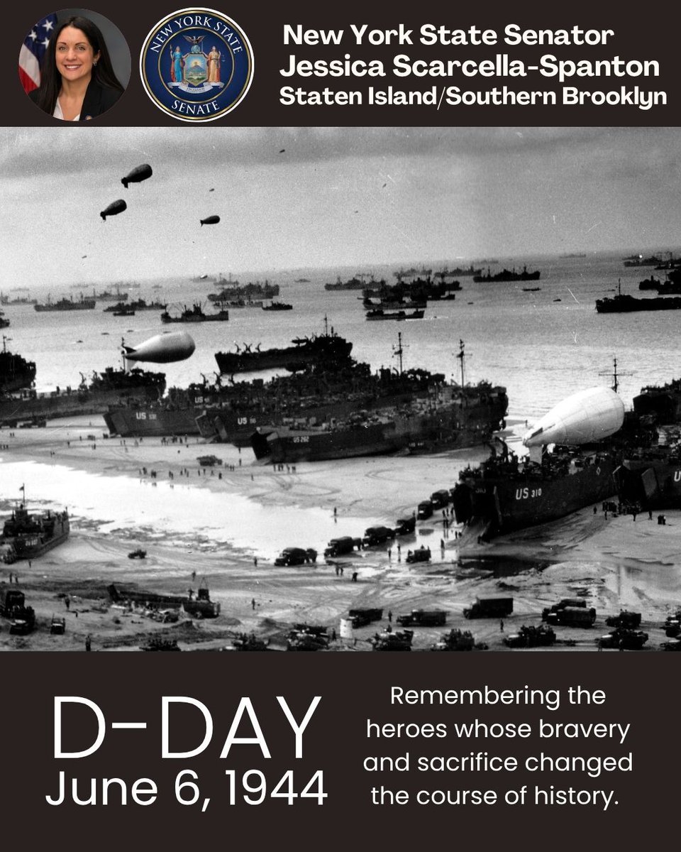 Today we pay tribute to the brave soldiers who stormed the beaches on D-Day and altered the course of history. Proud to honor my grandfather, a WWII veteran, and all those who served to protect our freedom.