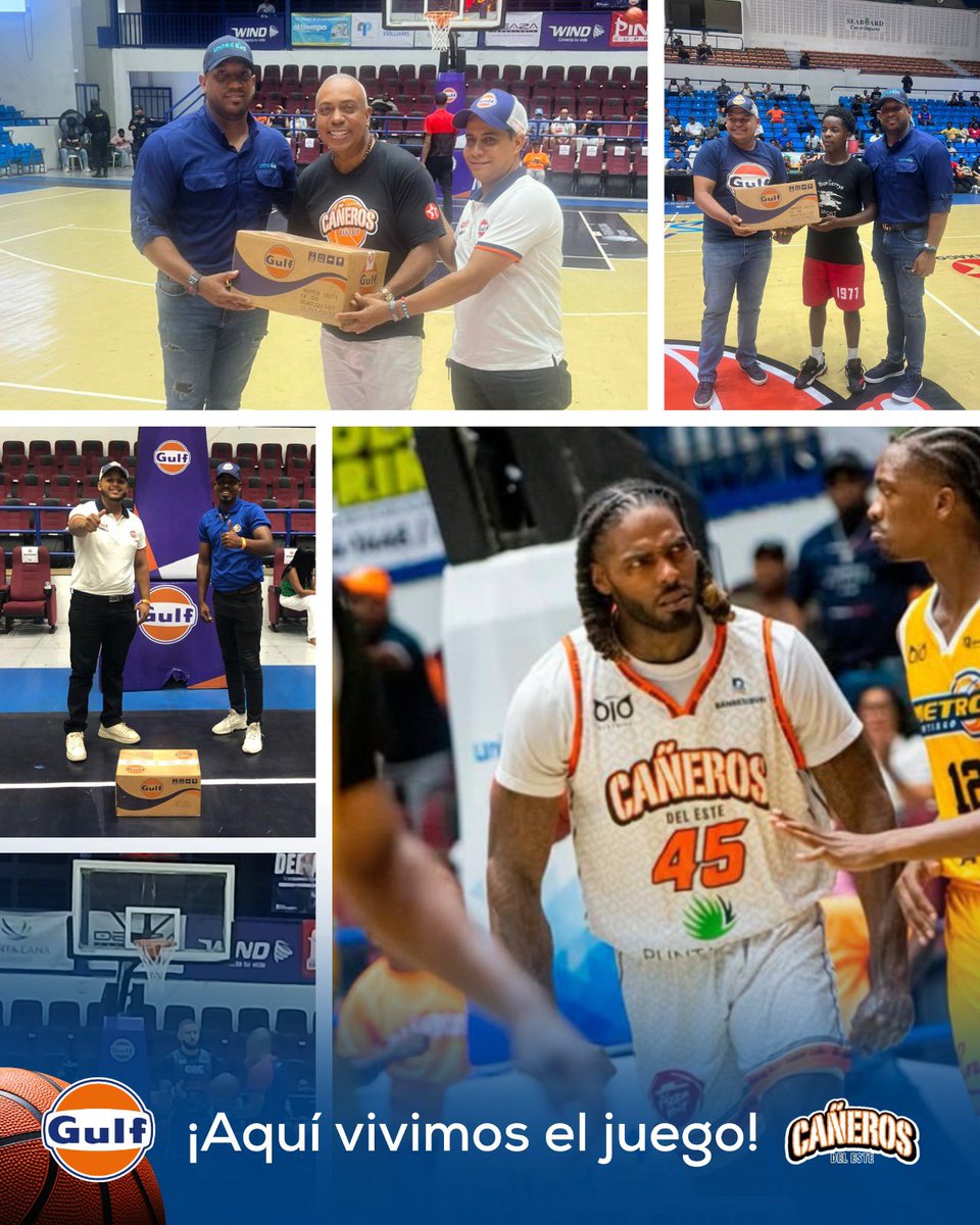 Gulf oil Dominicana (@gulfoilrd) on Twitter photo Este sabado y domingo vivimos el juego junto a los Cañeros y en el medio tiempo, Gulf se dejaron sentir con regalos para los fanáticos. ¡Así se vive el basket! #SomosCañeros #Gulf #DandoCaña <a href="/juantomasdiazi/">Juan Tomás Díaz</a> Este sabado y domingo vivimos el juego junto a los Cañeros y en el medio tiempo, Gulf se dejaron sentir con regalos para los fanáticos. ¡Así se vive el basket! #SomosCañeros #Gulf #DandoCaña <a href="/juantomasdiazi/">Juan Tomás Díaz</a>