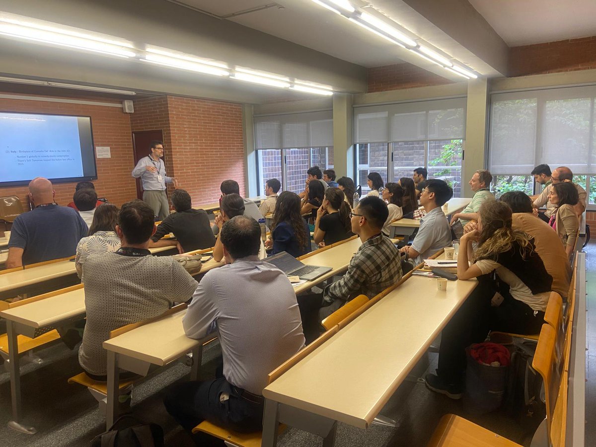 IEB (@fundacioieb) on Twitter photo Today and tomorrow we’re hosting the 11th Workshop on #PoliticalEconomy at <a href="/ubeconomics/">UB School of Economics</a>!
This event brings together researchers to explore how institutions, policies, and history shape political and economic outcomes.
Right now, keynote Stelios Michalopoulos (<a href="/BrownUniversity/">Brown University</a>) Today and tomorrow we’re hosting the 11th Workshop on #PoliticalEconomy at <a href="/ubeconomics/">UB School of Economics</a>!
This event brings together researchers to explore how institutions, policies, and history shape political and economic outcomes.
Right now, keynote Stelios Michalopoulos (<a href="/BrownUniversity/">Brown University</a>)