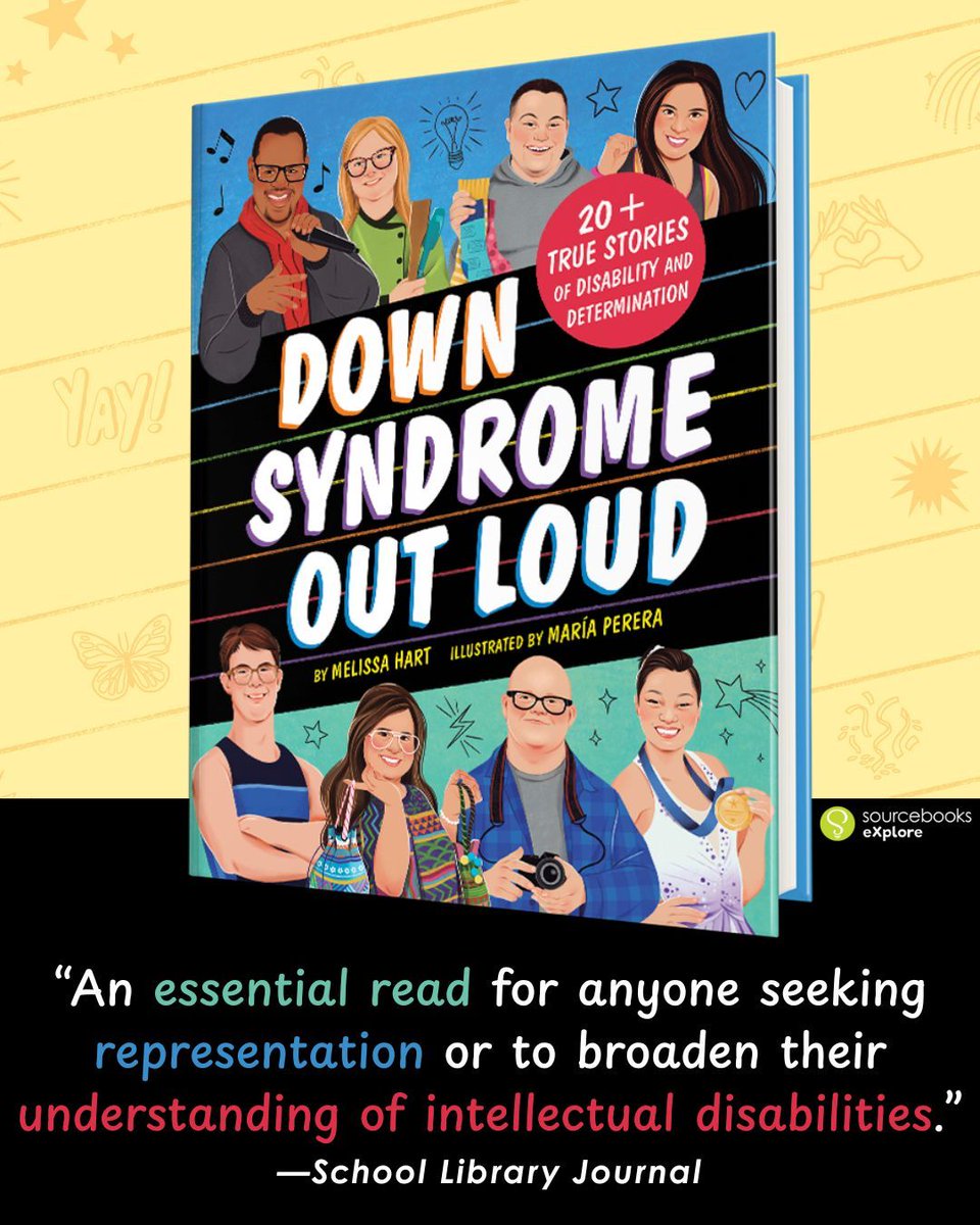 DOWN SYNDROME OUT LOUD is a book all about changing minds about disability and showing the world what's possible! ⭐ 🫶
