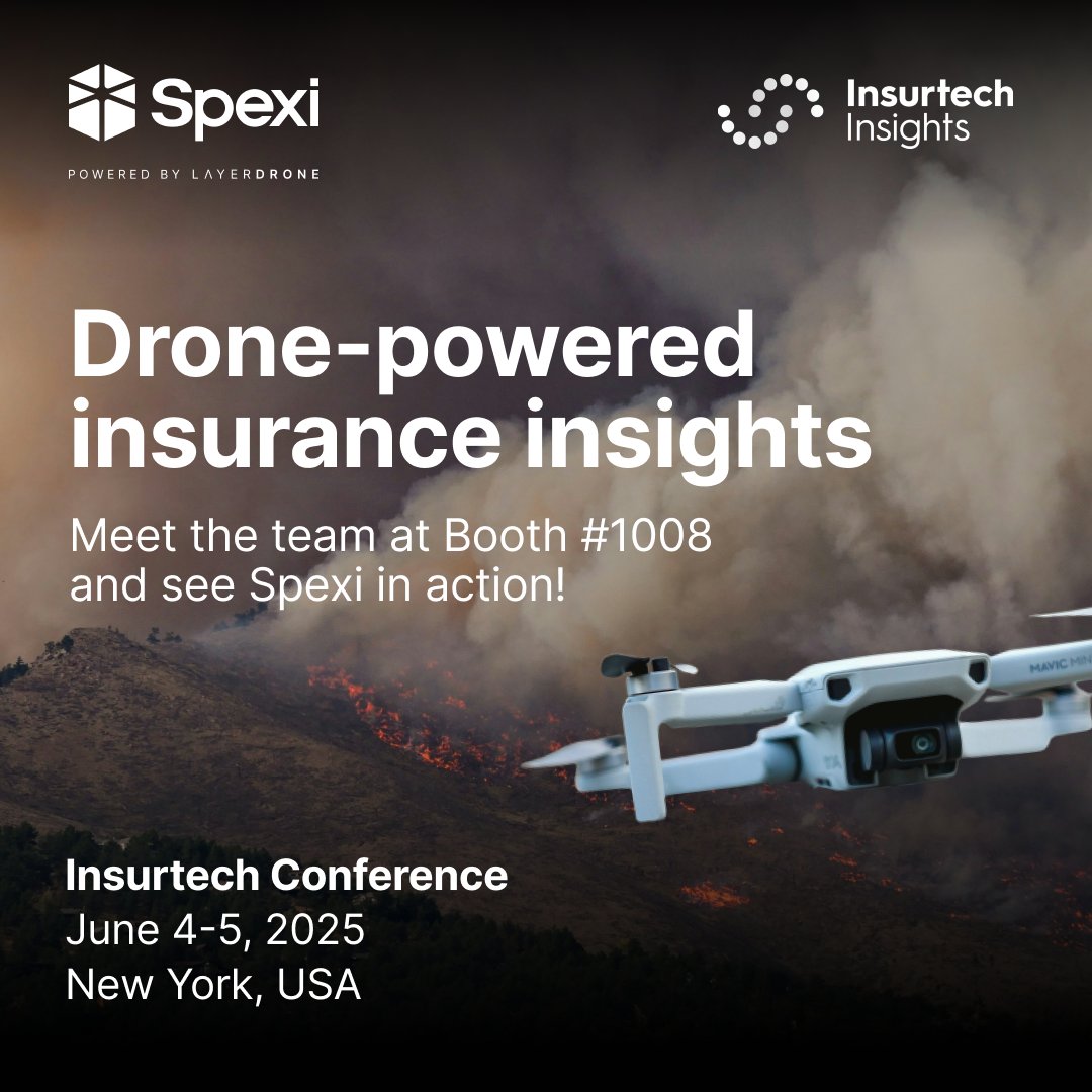 Spexi (@spexinetwork) on Twitter photo We are NYC bound for Insurtech USA.
From Kelowna wildfire damage to flood monitoring across North America ā <a href="/LayerDrone/">LayerDrone Network</a> pilots capture what insurance companies actually need to see.
Better data means faster claims. Faster claims mean people get help when they need it. We are NYC bound for Insurtech USA.
From Kelowna wildfire damage to flood monitoring across North America ā <a href="/LayerDrone/">LayerDrone Network</a> pilots capture what insurance companies actually need to see.
Better data means faster claims. Faster claims mean people get help when they need it.