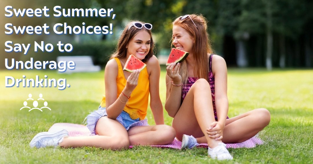 MontPrevention's tweet image. 🍉☀️ Nothing says summer like sunshine, good friends, and sweet watermelon! Choosing to stay alcohol-free keeps the fun real and the memories clear. Let’s make smart choices and enjoy every moment—no drink required. 💚