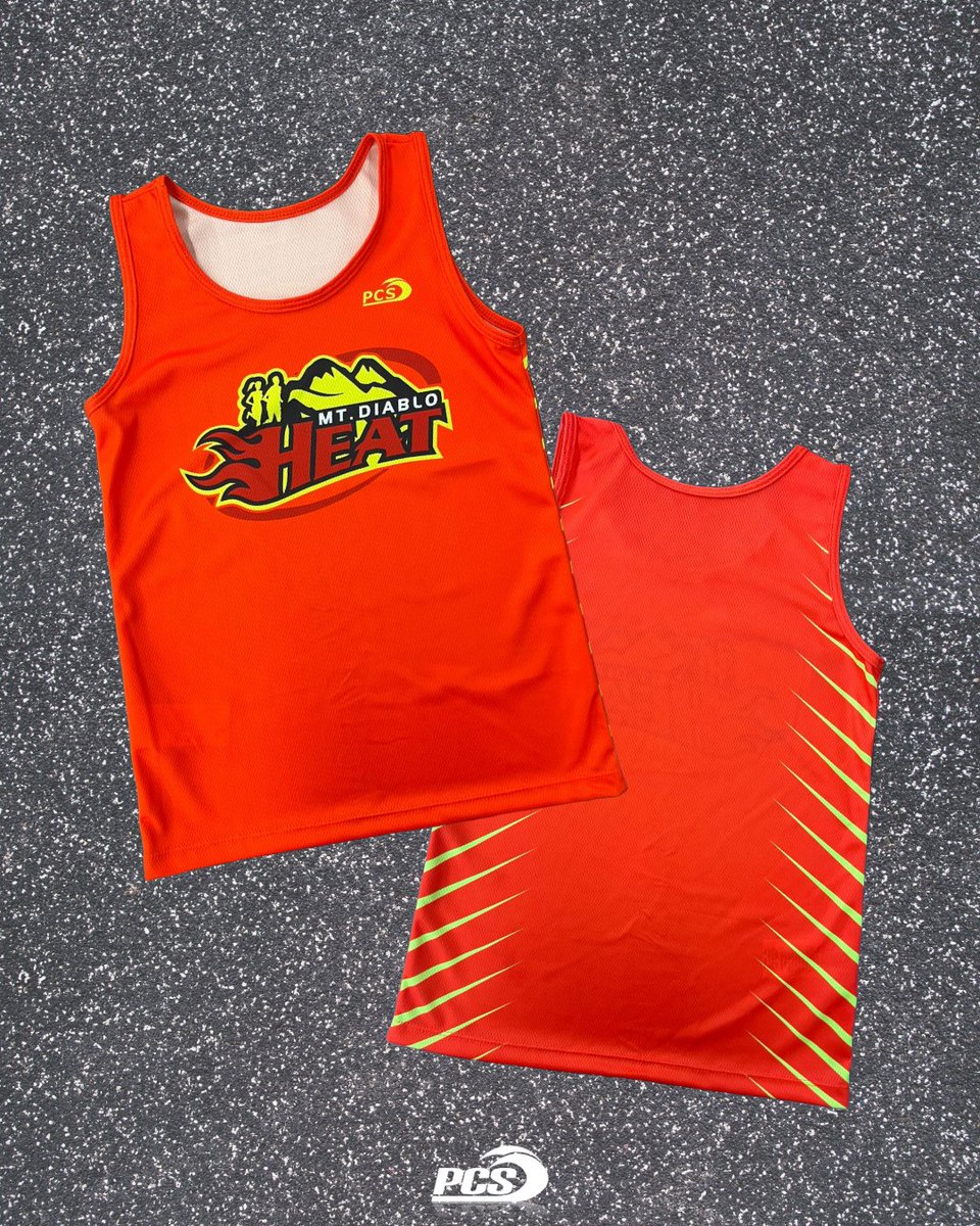pcsportswear_'s tweet image. 🔥 track shirts for Mt. Diablo Heat TC 🏃🏻🎽 Youth, Women's, and Men's styles available at pcsportswear.com
- - -
#track #trackteam #crosscountry #xc #xcountry #trackuniforms #trackcoach #coach #sportswear #sublimated #uniform #handmade #madeinusa #sportsuniforms #usa