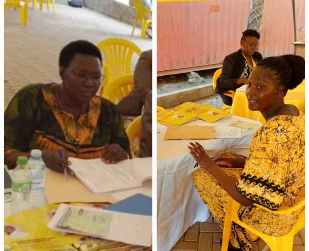 Lalam Grace Hanna, Janet Adongo Elau have both picked up nomination forms to vie for NRM flag, in order to run as woman MP in general election.This is a dev't as the position of woman MP in Dokolo district has never been held by an NRM flag bearer since the district was opened.