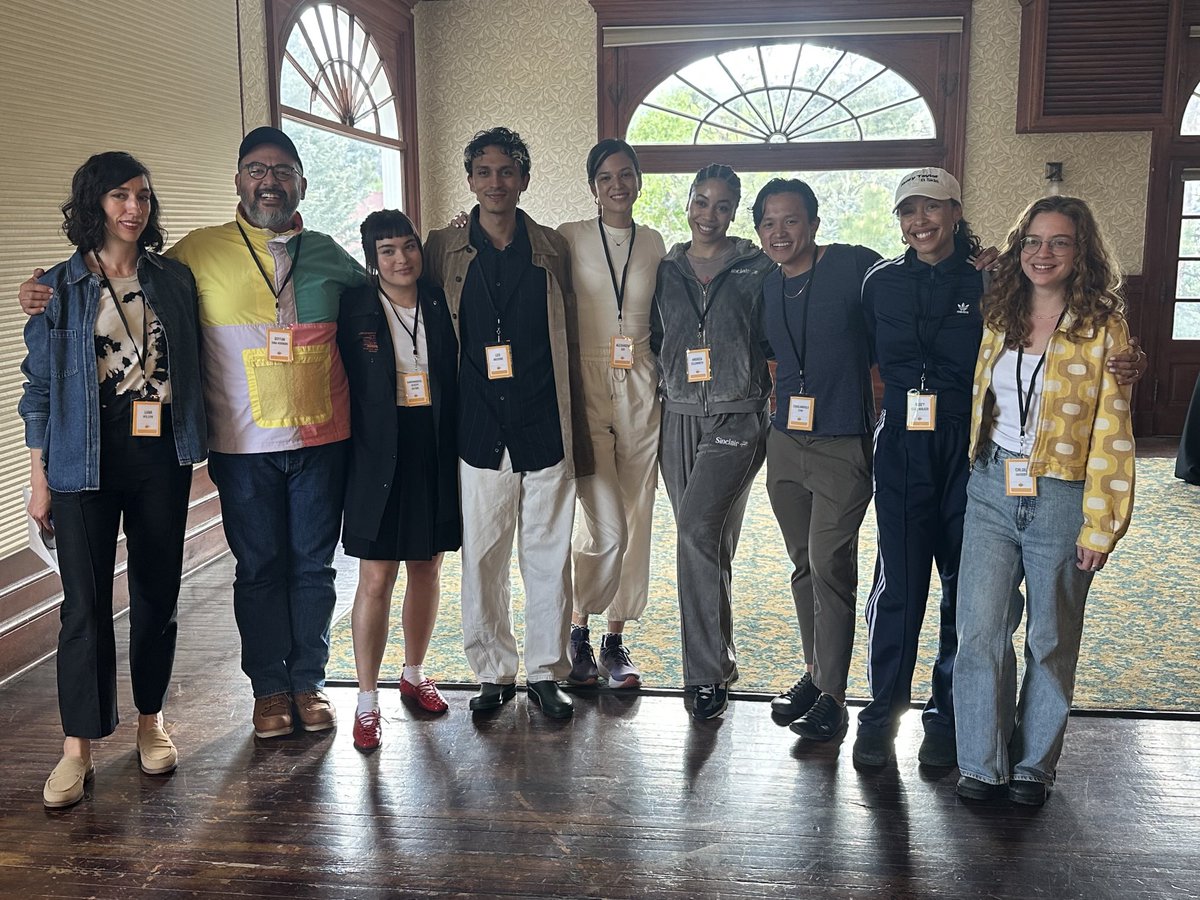 SundanceSatter's tweet image. Enjoy these photos of our @sundanceorg Lab Fellows and our group that includes key staff and crew! We just started up the Directors Lab yesterday and we’re off and running, bringing creativity and community together in a very special way!