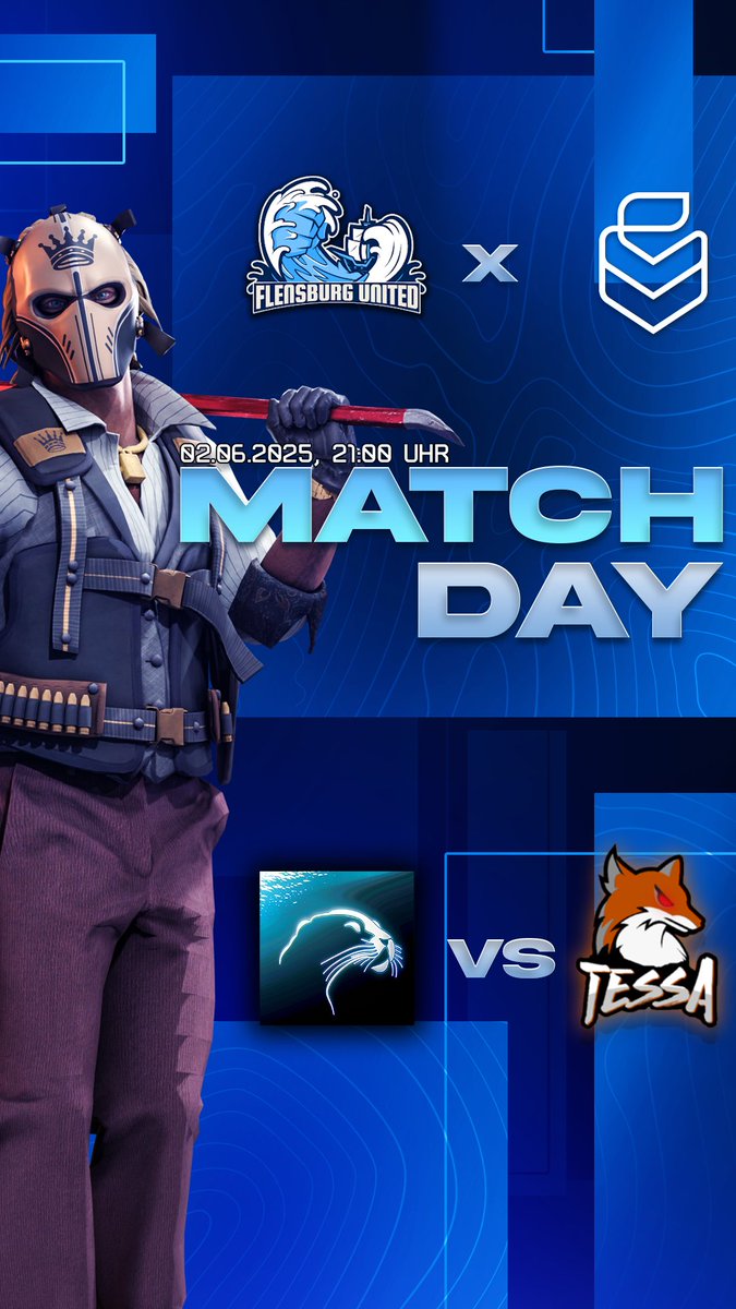 #CS2 Heute geht's für unsere FLUria Mates in der 2. <a href="/uniligaGG/">Uniliga</a> gegen <a href="/tessaesports/">TeSSA 🦊 Team eSports Sankt Augustin</a> ran. Begleitet wird das ganze von der 0,2 IQ Watchparty. GL&amp;HF

🕗21:00 Uhr
📷twitch.tv/FlensburgUnited
🎙️<a href="/K3v1999/">K3v</a> &amp; Soosi
#FLUwin💙🌊