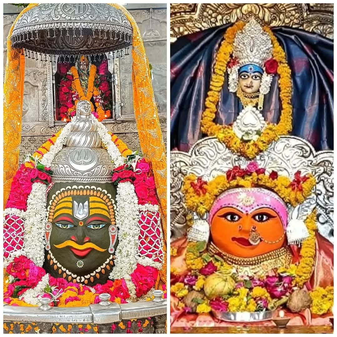 *🙏🌹जय श्री महाकाल 🌹🙏*
*श्री महाकालेश्वर ज्योतिर्लिंग का आज का सायंकालीन आरती श्रृंगार दर्शन*
*🔱ज्येष्ठ, शुक्ल पक्ष, तिथि - सप्तमी, संवत् 2082, दिन - सोमवार, 02 जून 2025🔱*
*🌹ॐ नमः शिवाय*🌹🙏