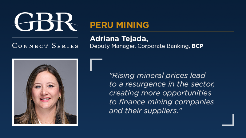 Global Business Reports (@gbreports) on Twitter photo Which financial products promote sustainability?
Adriana Tejada, from <a href="/BCPComunica/">Banco de Crédito BCP</a>, tells us about how her institution supports sustainable mining.
This interview is in Spanish, as part of our coverage for PERUMIN 2025 👉 gbreports.com/interview/adri…
#PeruMining #Peru #Mining #GBR Which financial products promote sustainability?
Adriana Tejada, from <a href="/BCPComunica/">Banco de Crédito BCP</a>, tells us about how her institution supports sustainable mining.
This interview is in Spanish, as part of our coverage for PERUMIN 2025 👉 gbreports.com/interview/adri…
#PeruMining #Peru #Mining #GBR