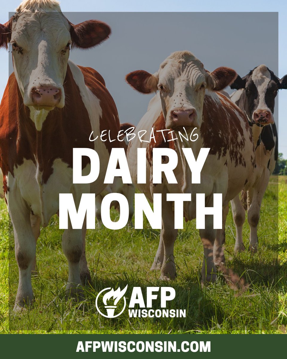🥛 June is Dairy Month in America's Dairyland! 🧀

Wisconsin's farmers don't need more red tape - they need freedom to thrive. 🚜 💪

Let's celebrate their hard work by fighting for policies that keep family farms strong! 🐄