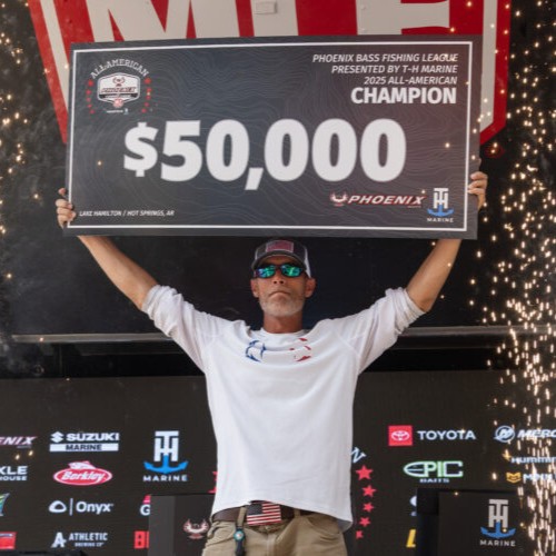 Matteo Turano wins the BFL All-American on Lake Hamilton! Turano finished with 56-11, a narrow victory over 2nd place Tanner Hadden with 53-7. Scott Standafer won the co-angler division and $50,000 with a 28 pound total bag! Awesome event and congrats to the winners!