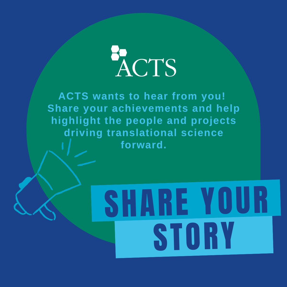 Do you know someone who deserves to be recognized for outstanding or groundbreaking work? Is your institution embarking on an exciting project? Send ACTS your story using this form to be highlighted in future issues of the ACTS Connection. docs.google.com/forms/d/e/1FAI…