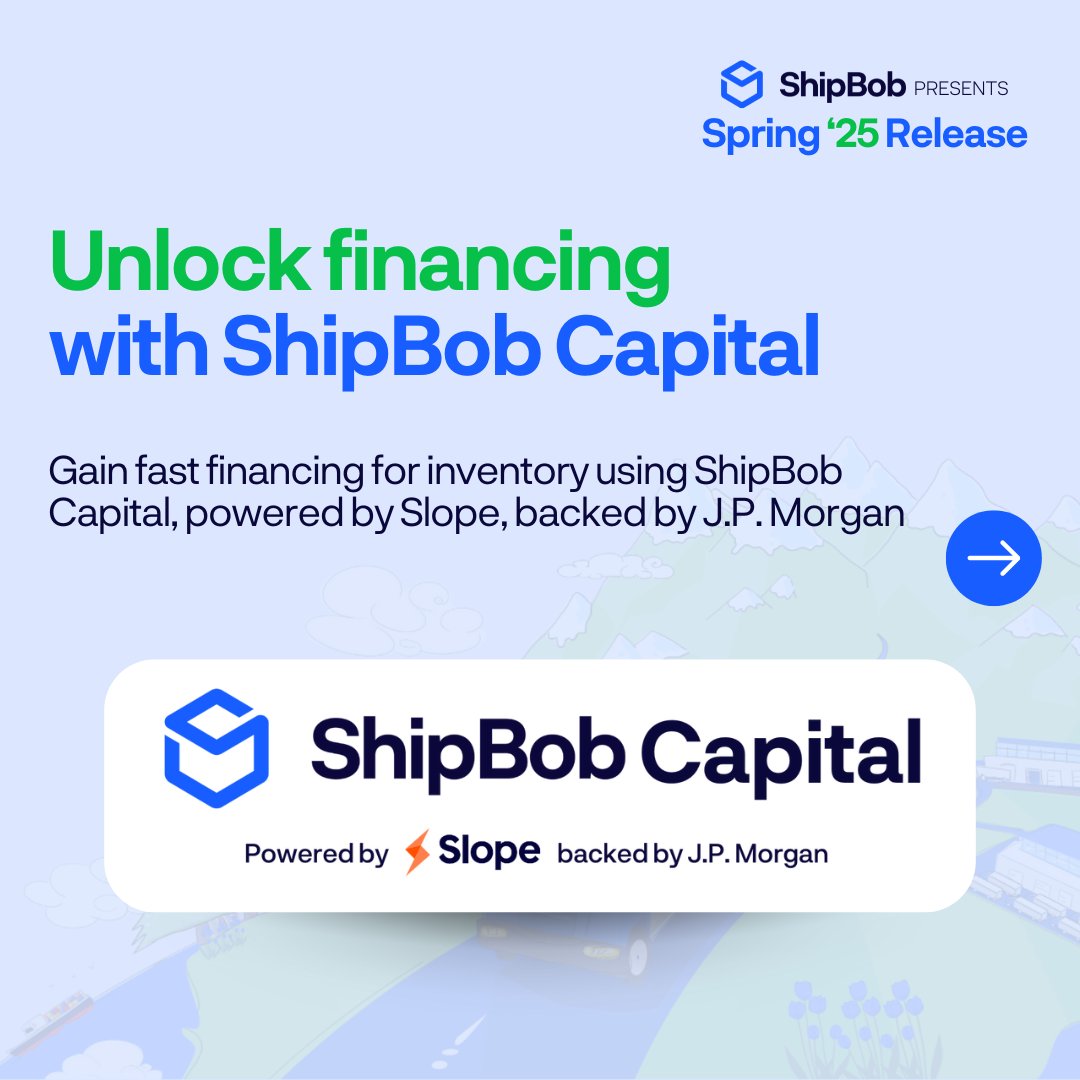Optimize your supply chain with ShipBob’s Spring ‘25 Release features.

Learn more about how our latest updates can help level up your operations: hubs.la/Q03q9TsV0