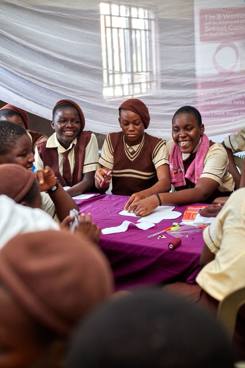 utolf's tweet image. It's few days past our menstrual hygiene day event #projectflow and we're still basking in the memories we created with these girls at st. Joseph Secondary School, Emene.
One of the most powerful moments of our Menstrual Hygiene Day event was watching these young girls learn
