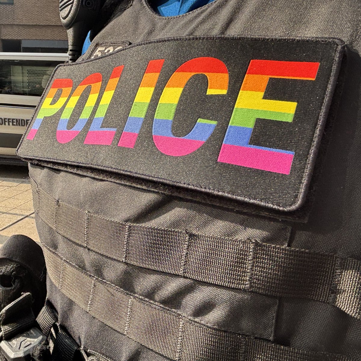 This morning, our Service kicked off Pride Month with our annual flag-raising ceremony. Windsor Police members joined community partners to raise the Pride flag outside headquarters.

Throughout this month, you will see our members wearing Pride placards, lapel pins, and