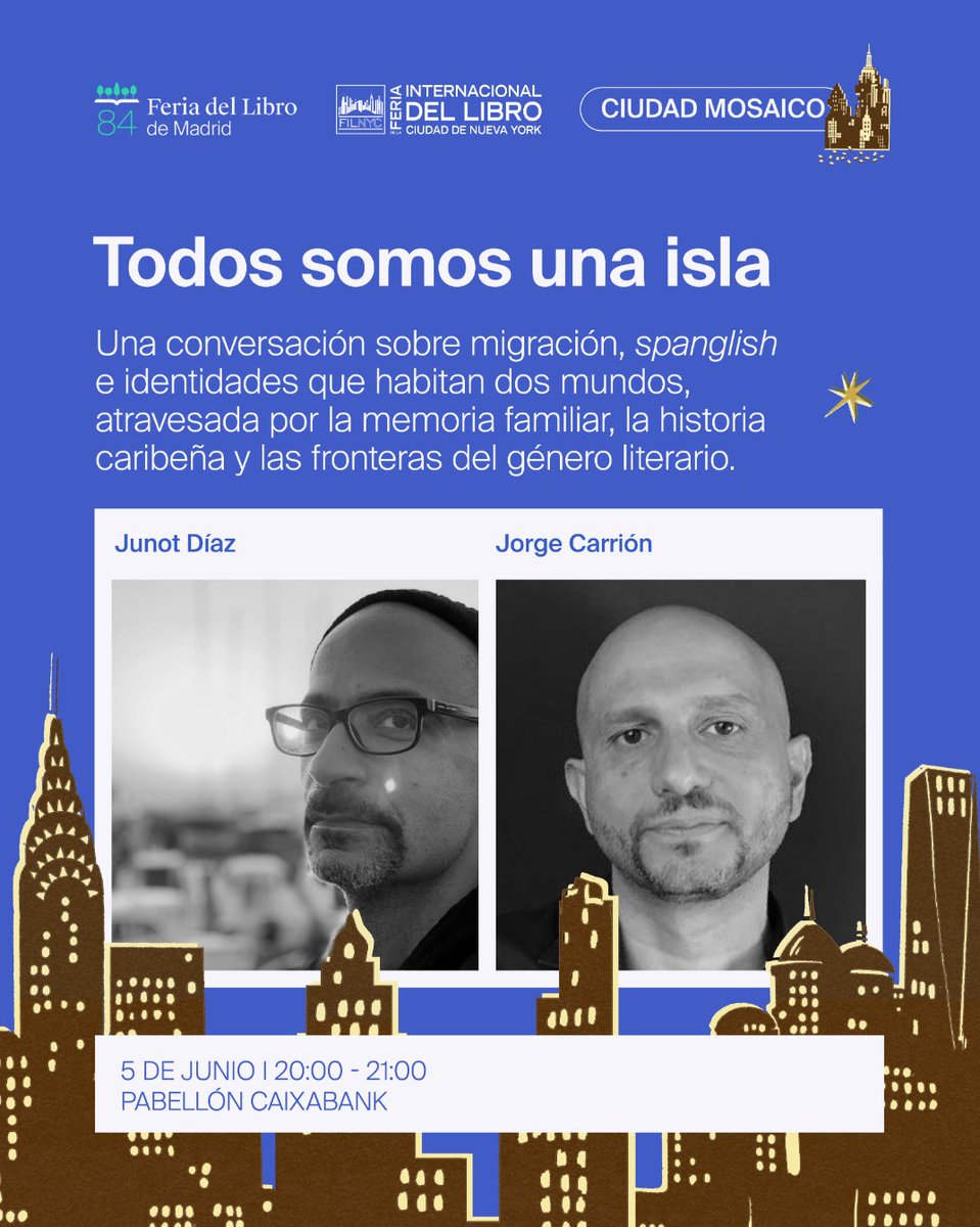 ¡Seguimos descubriendo actividades en la #FLMadrid25!

Los próximos días estarán llenos de conversaciones y mesas redondas que convertirán El Retiro en un gran foro literario. 📚✨