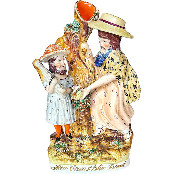 Jim Crow Meets Bluebeard: Imagination and Humor in the Staffordshire Potteries
maineantiquedigest.com/stories/jim-cr…

#antiques #antique #vintage #art #Staffordshire