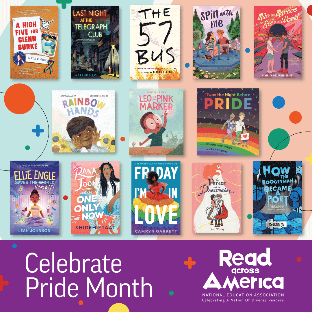 Build Others Up during Pride Month 🏳️‍🌈

Share books with characters that model ways to be positive and offer others support and encouragement!